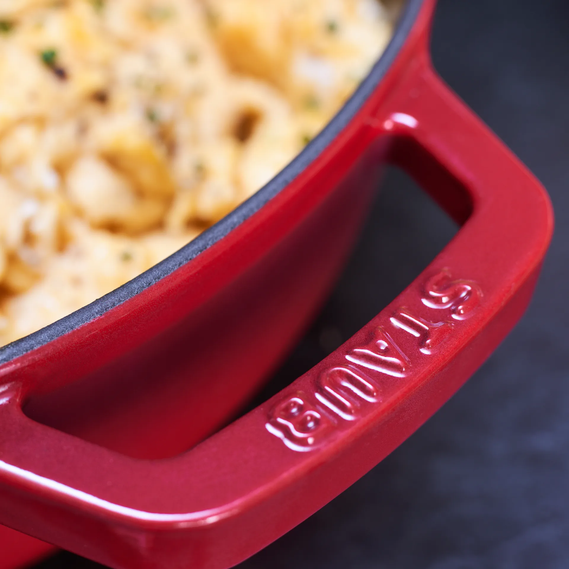 Chistera kasserolle Ø28 cm 3,7 L, Rød STAUB