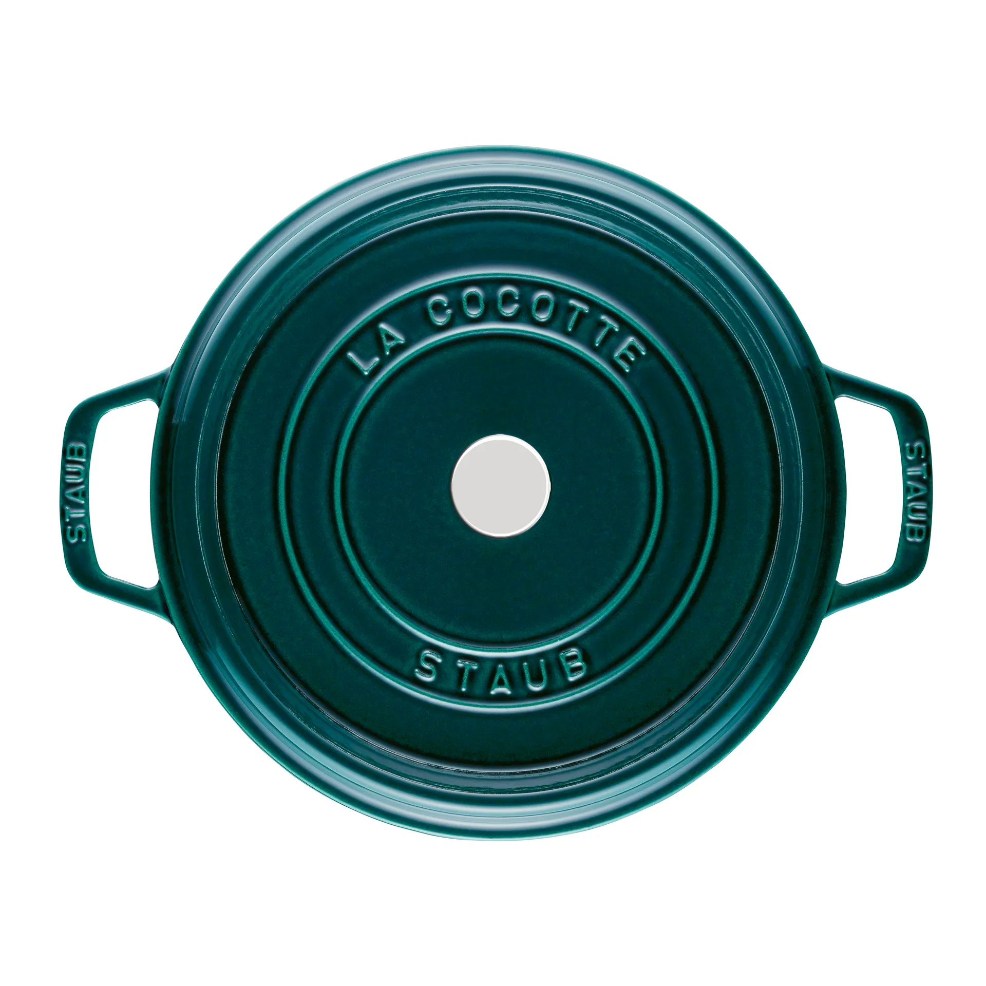 La Mer rund gryte, tre lager emalje, 5,2 l STAUB