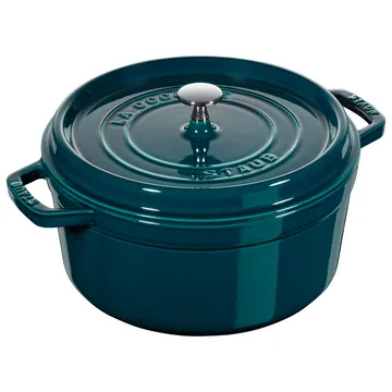 La Mer rund gryte, tre lager emalje - 6,7 l - STAUB