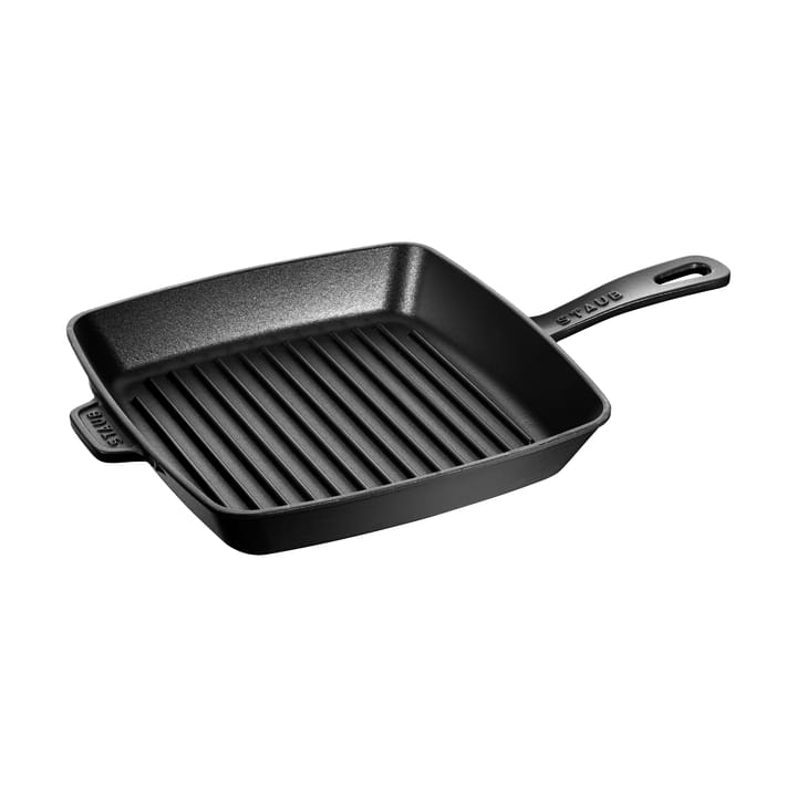 Staub American grillpanne støpejern - 26x26 cm - STAUB