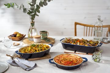Staub Ceramic paiform Ø24 cm - Mørkblå - STAUB