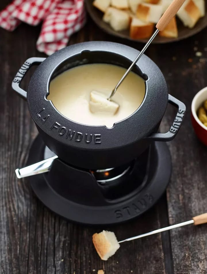 Staub fonduesett 1,1 l, svart STAUB