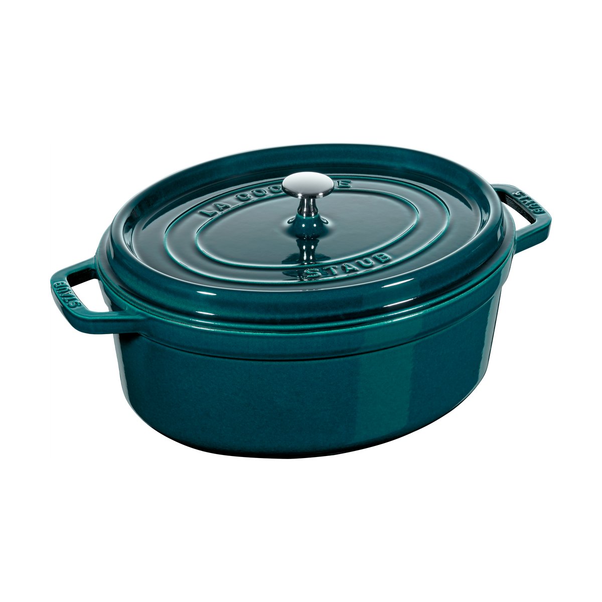 STAUB Staub La Cocotte oval gryte støpejern 8 L La Mer