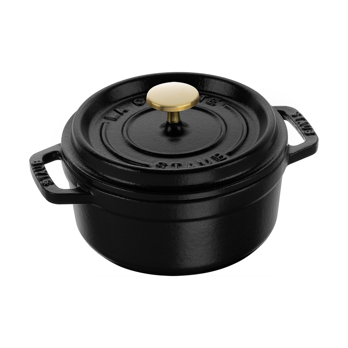 La Cocotte Rund Gryte Svart 14 cm 0,8 l