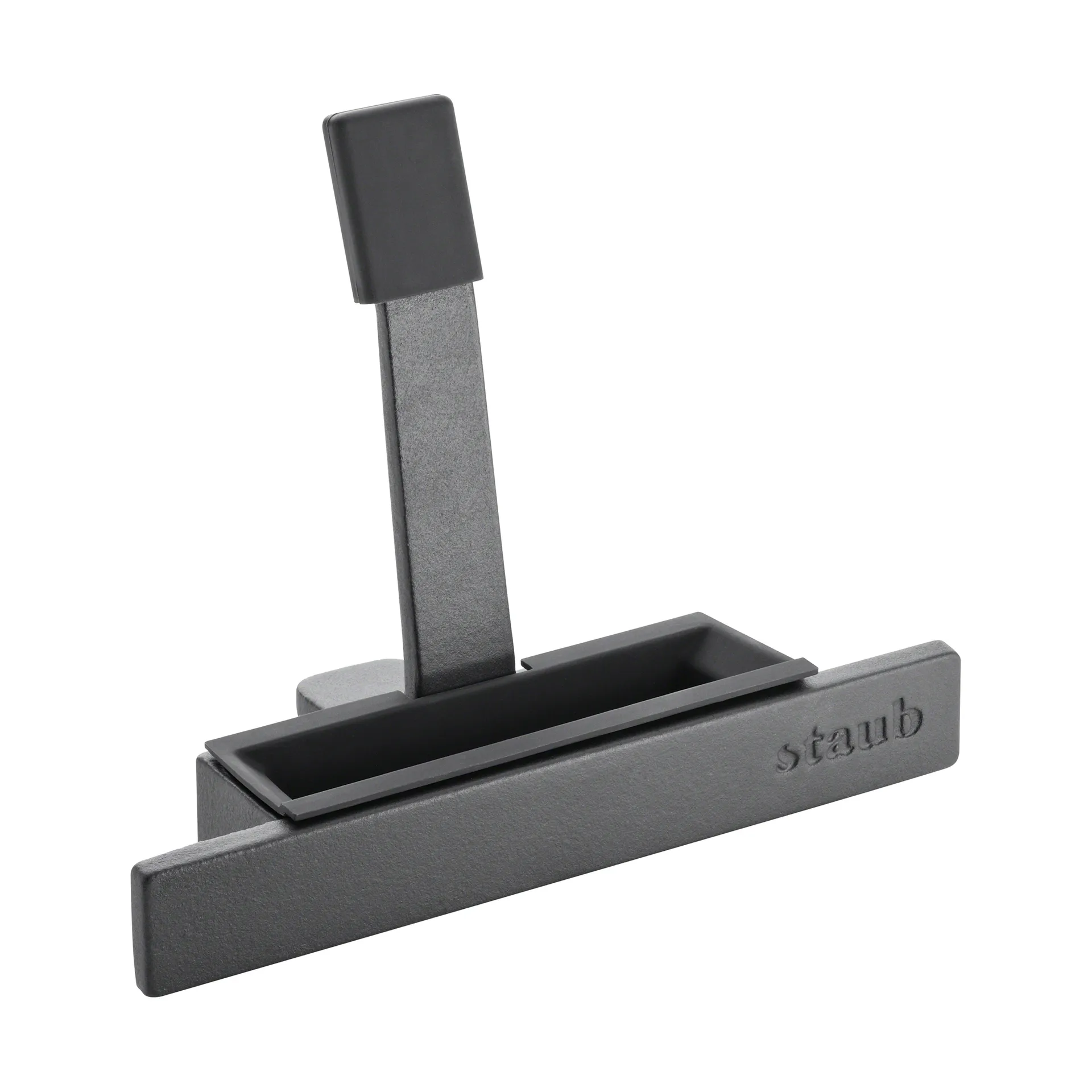 Staub lokkholder støpejern-silikon, Svart STAUB