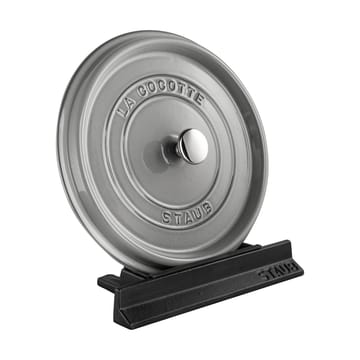 Staub lokkholder støpejern-silikon - Svart - STAUB