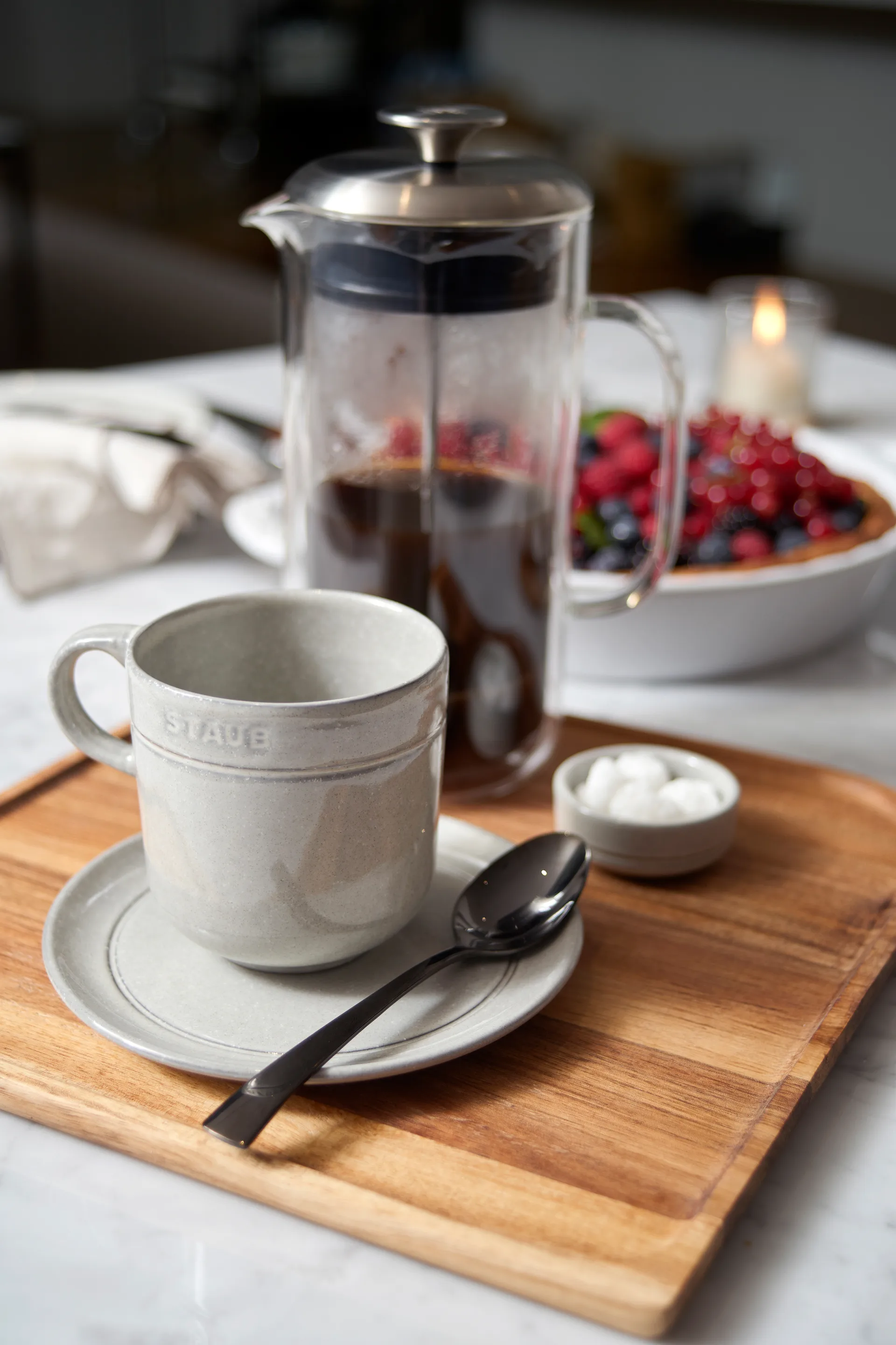 Staub New White Truffle kopp, 35 cl STAUB