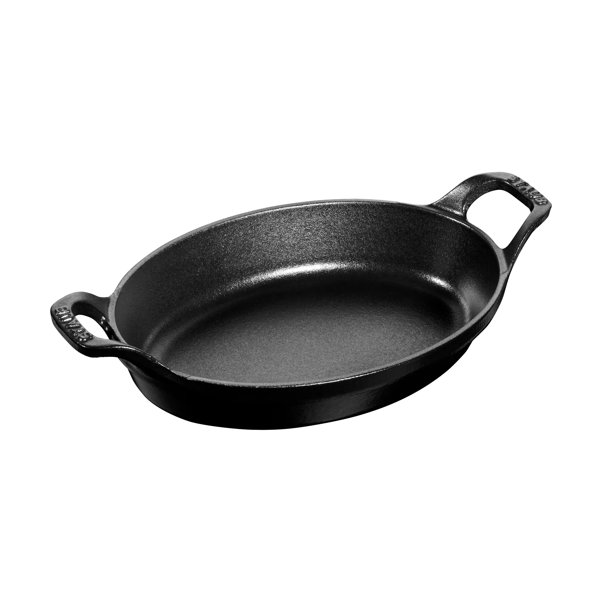 Staub oval ovnsform støpejern 28 cm, Svart STAUB