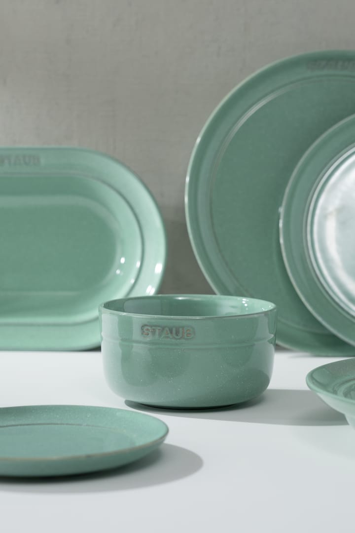 Staub oval tallerken 25 cm, Salvie STAUB