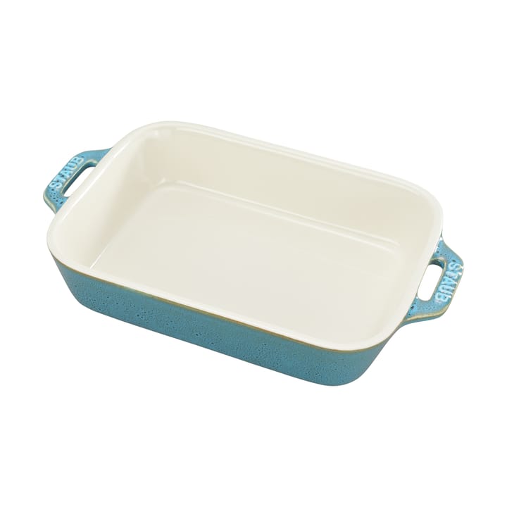 Staub ovnsform 2 deler - Antikk turkis - STAUB