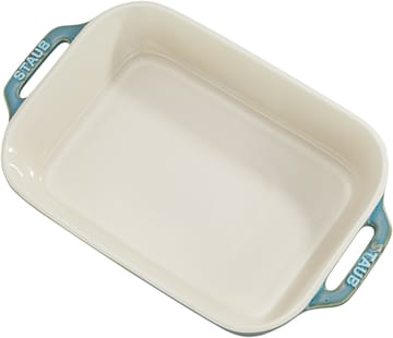 Staub ovnsform 2 deler - Antikk turkis - STAUB