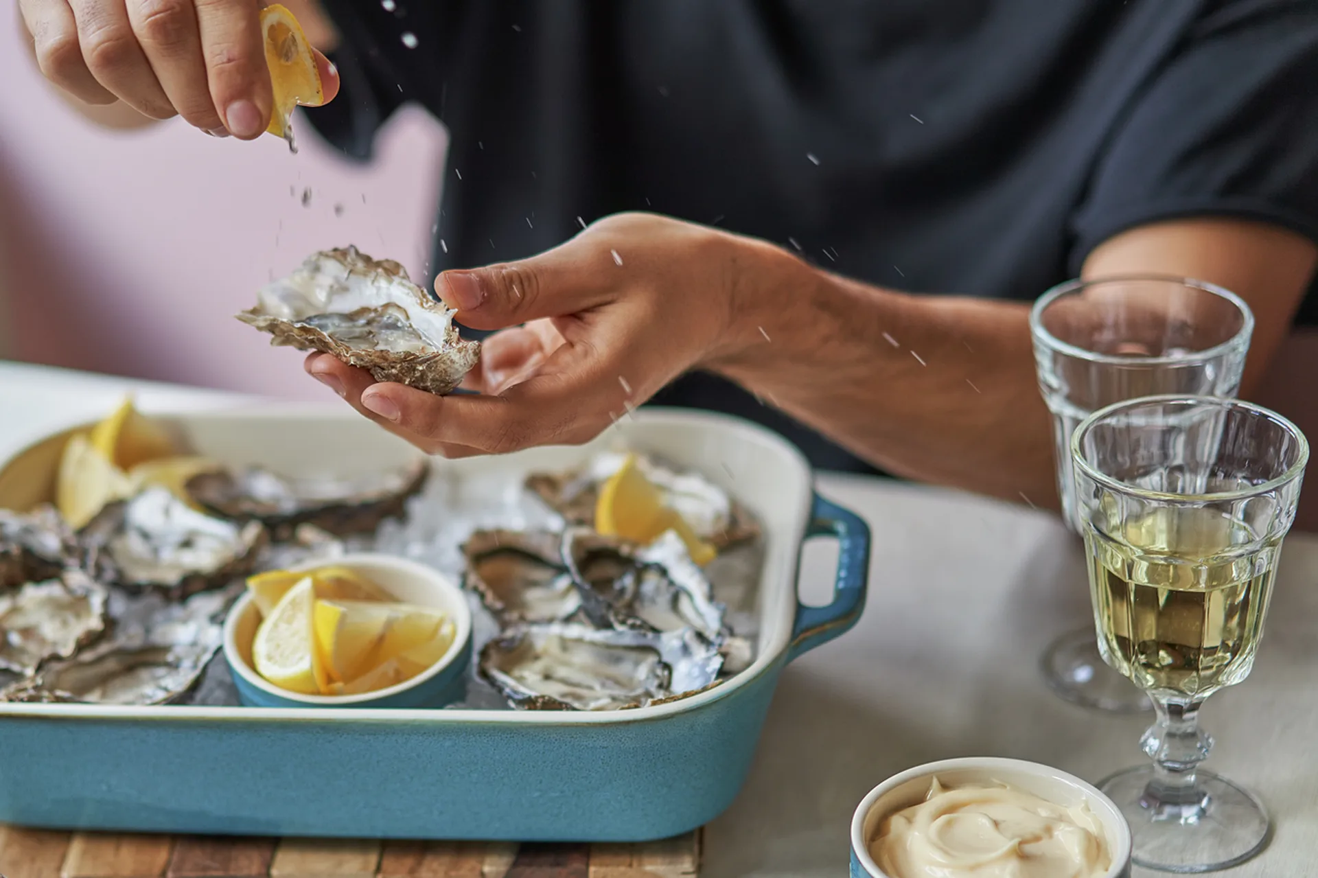 Staub ovnsform 3 deler, Antikk turkis STAUB