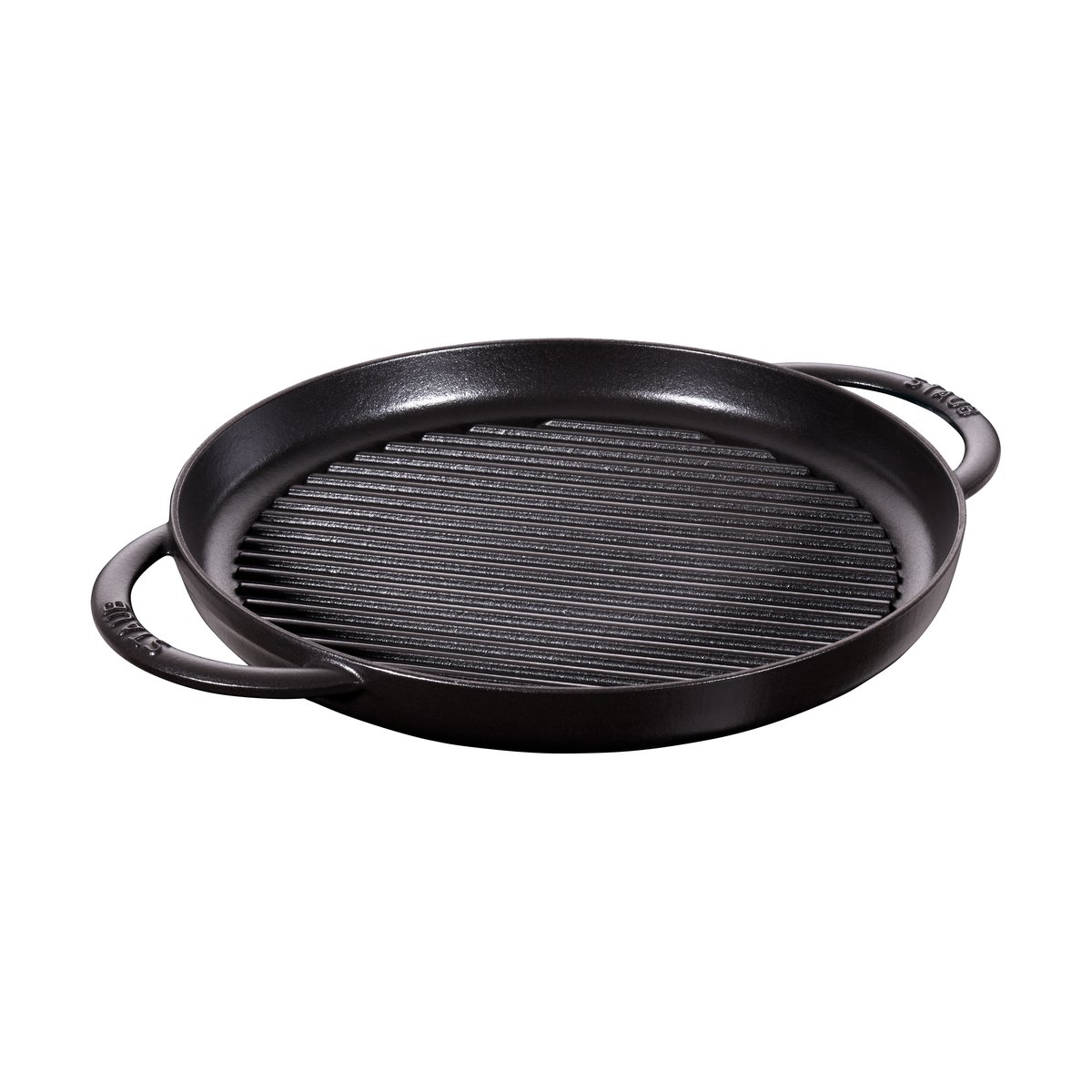 STAUB Staub Pure grillpanne støpejern rund svart Ø30 cm