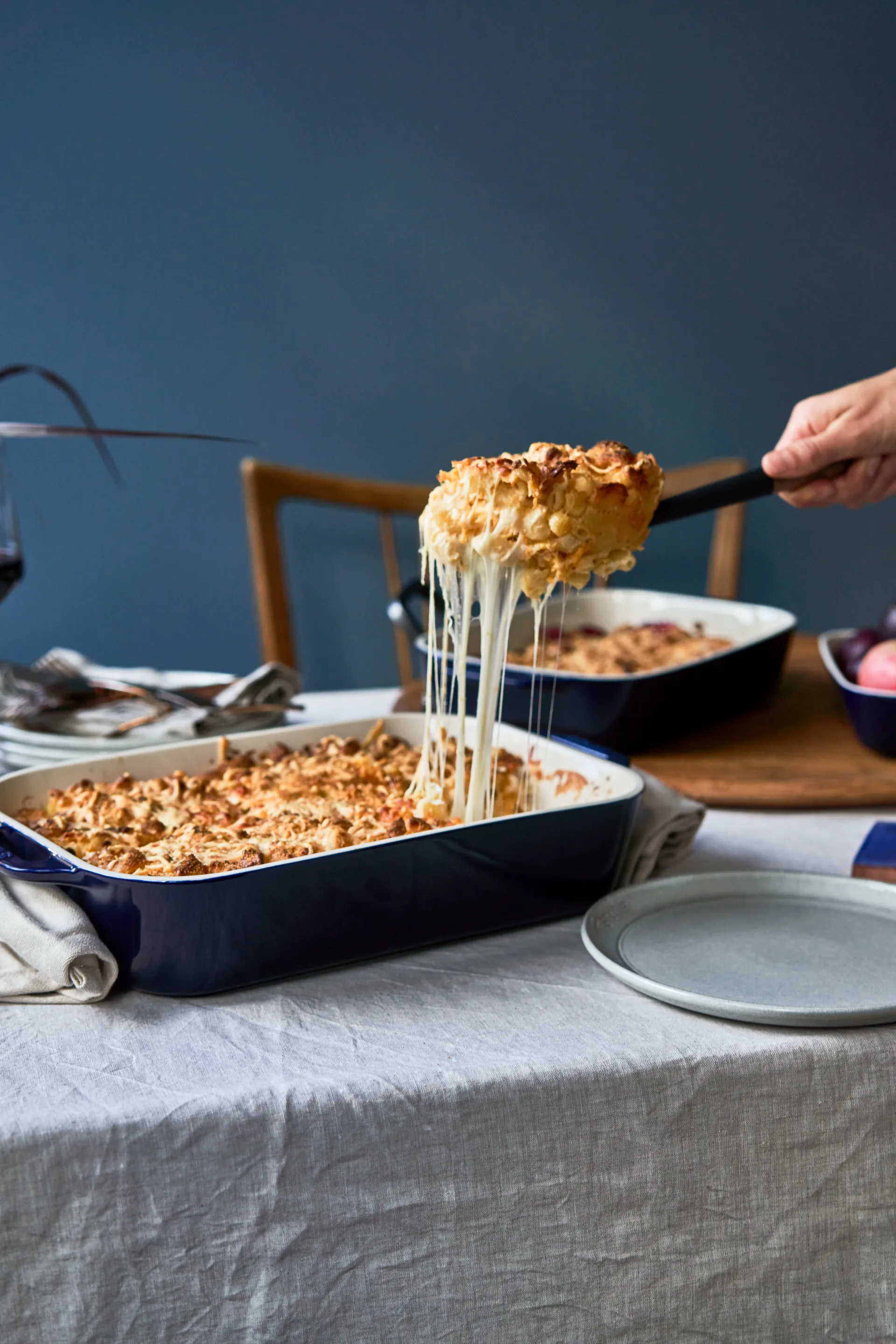 Staub rektangulær ovnsform 34 x 24 cm, blå STAUB
