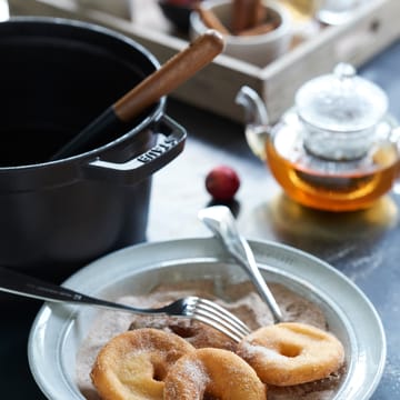Staub rund gryte høy modell 4,8 L - Mattsvart - STAUB