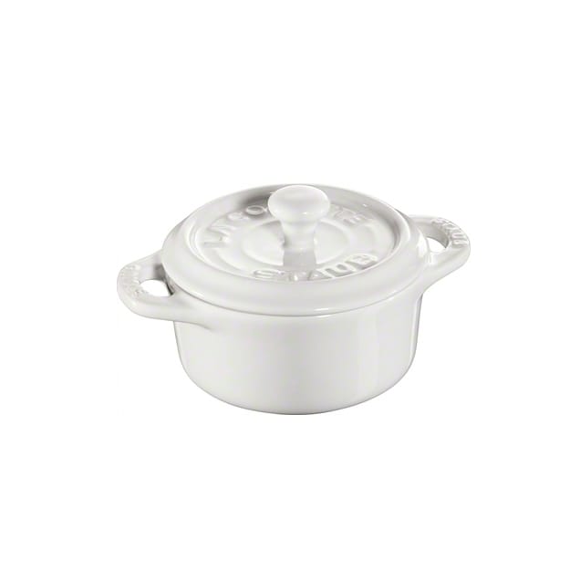 Staub rund minigryte 0,2 l - hvit - STAUB