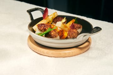 Staub rund ovnsform støpejern Ø12 cm - Grafittgrå - STAUB