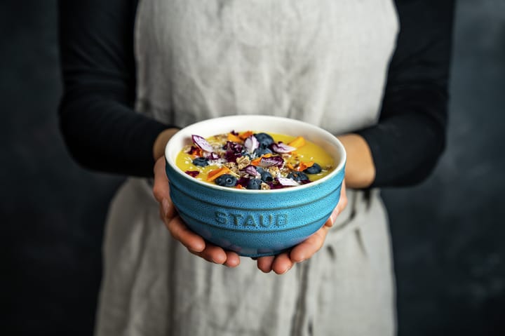 Staub skålsett Ø14 cm 4-stk., Antikk turkis STAUB