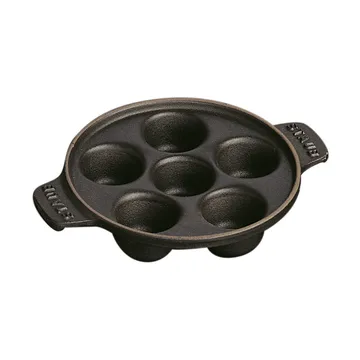 Staub sneglefat støpejern Ø14 cm - Svart - STAUB