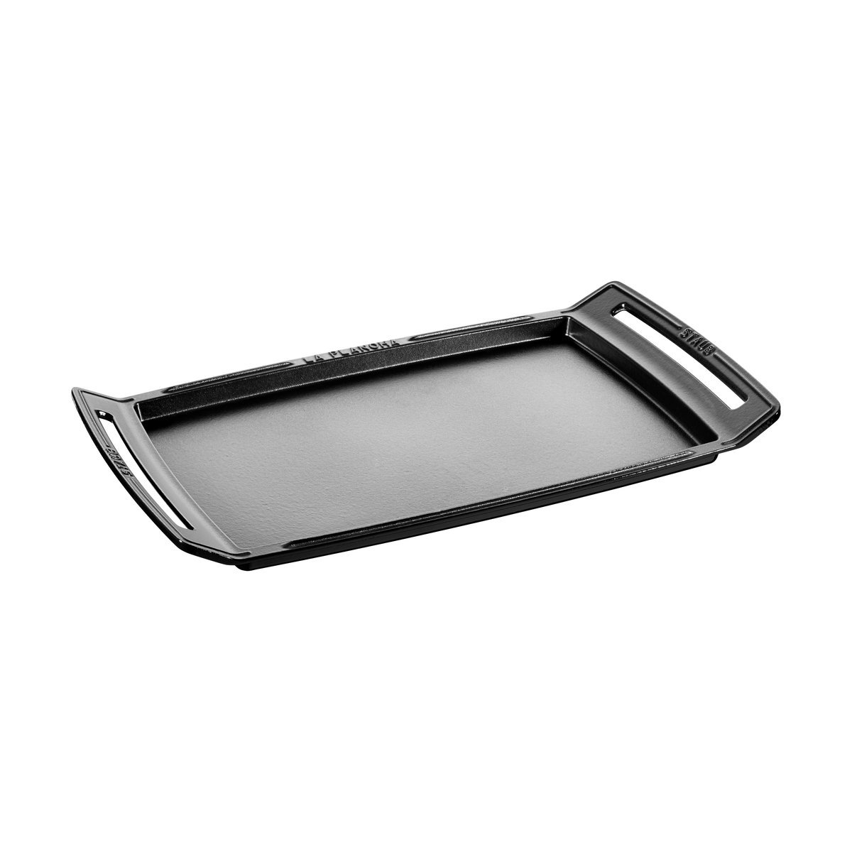STAUB Staub Teppanyaki stekehelle med håndtak 38x25 cm Svart