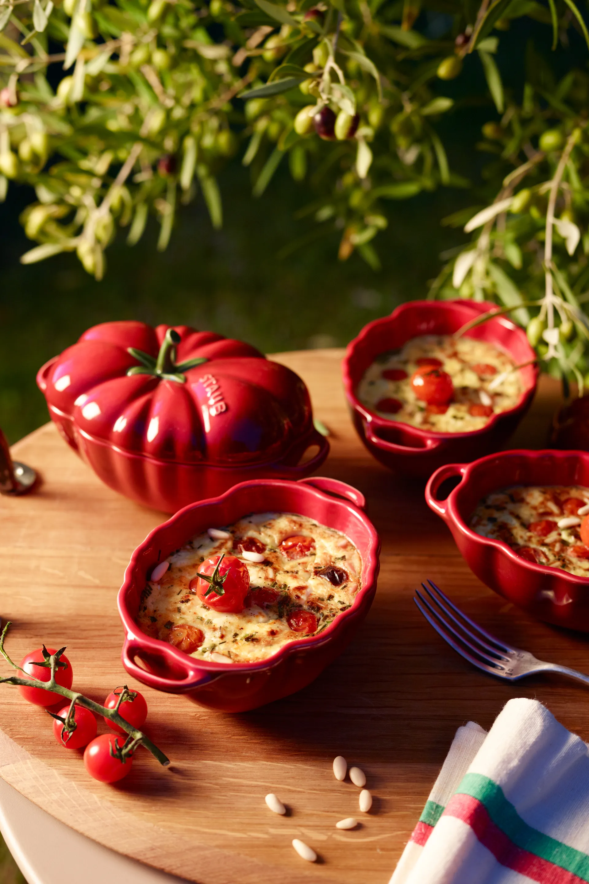 Staub tomatgryte i keramikk 0,5 l, rød STAUB