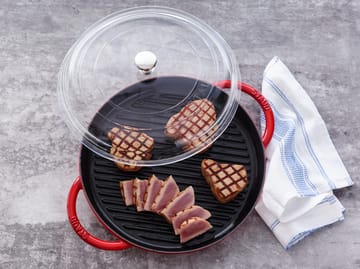 Staub traktørpanne støpejern 2 håndtak svart - Ø20 cm - STAUB