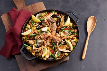 Staub traktørpanne støpejern 2 håndtak svart - Ø26 cm - STAUB