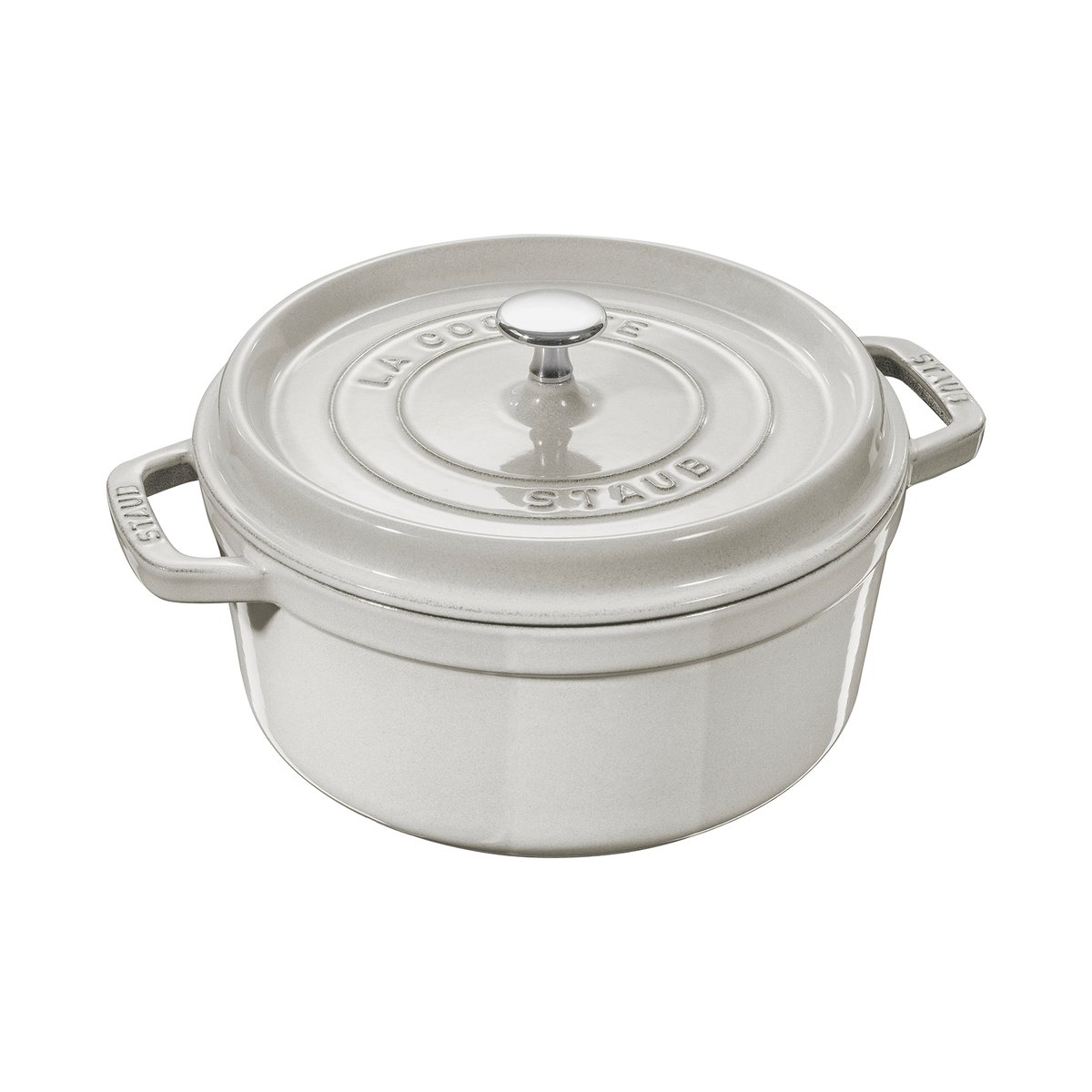 Staub White Truffle gryte 2,2 l | Skandinavisk Design | Gryter | Hvit