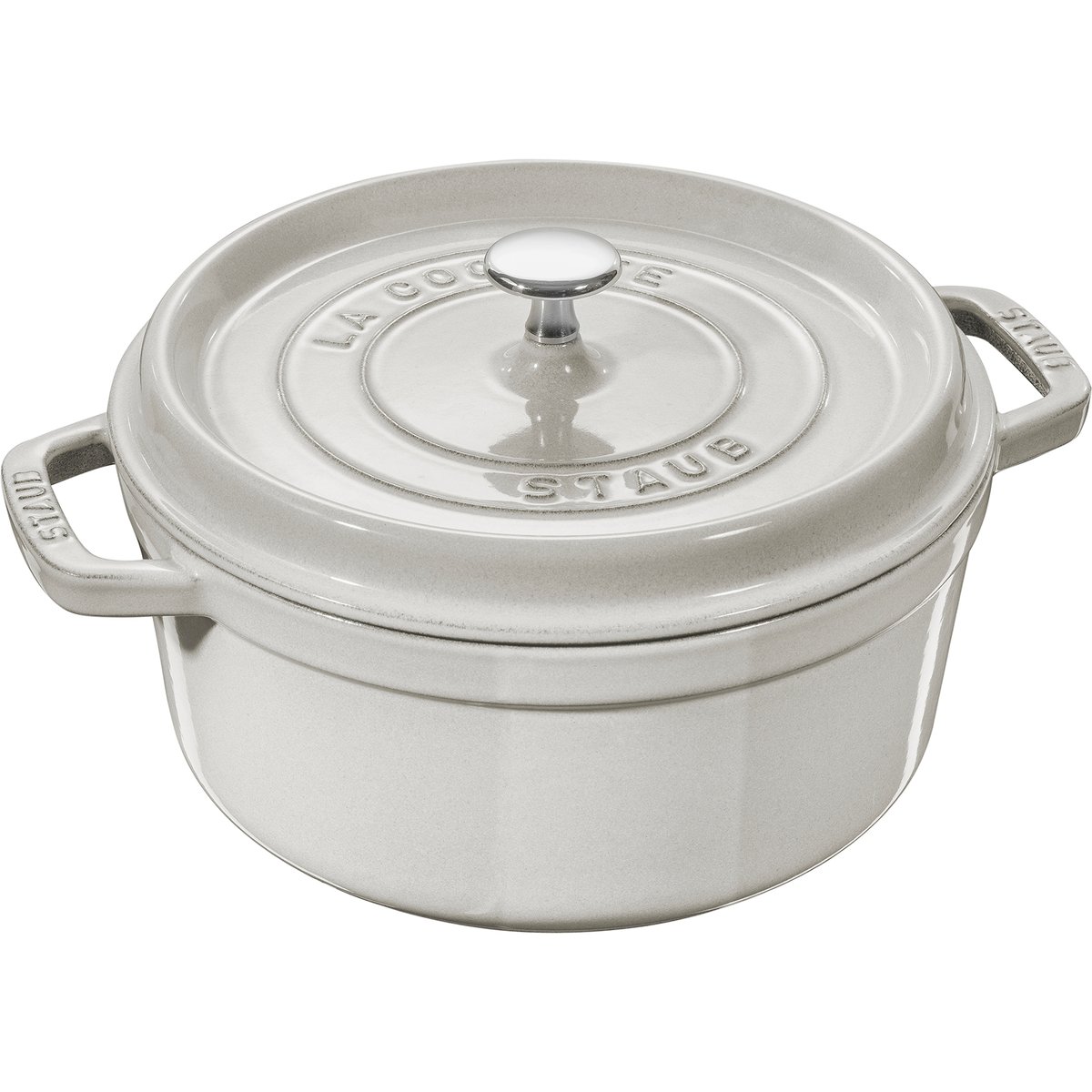 Staub White Truffle gryte 6,7 l | Skandinavisk Design | Gryter | Hvit