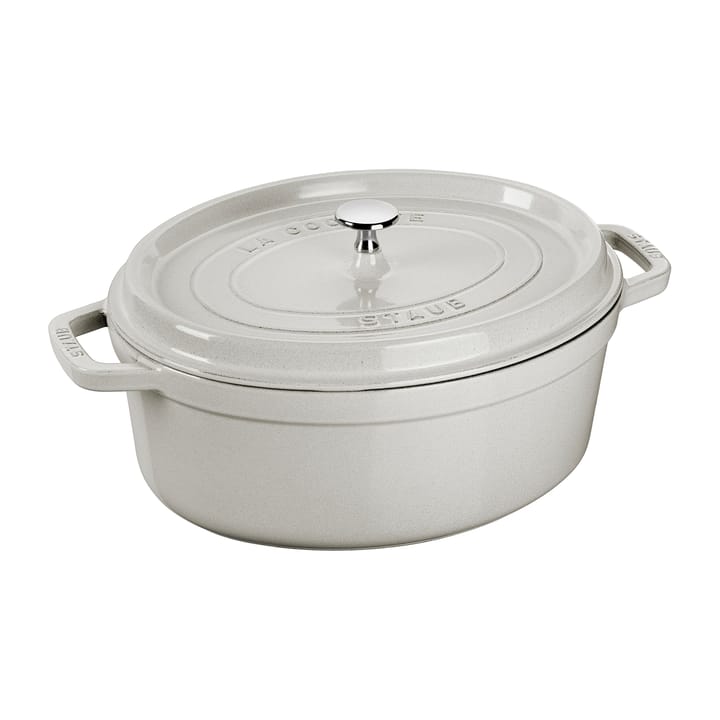 Staub White Truffle gryte oval - 3,2 l - STAUB