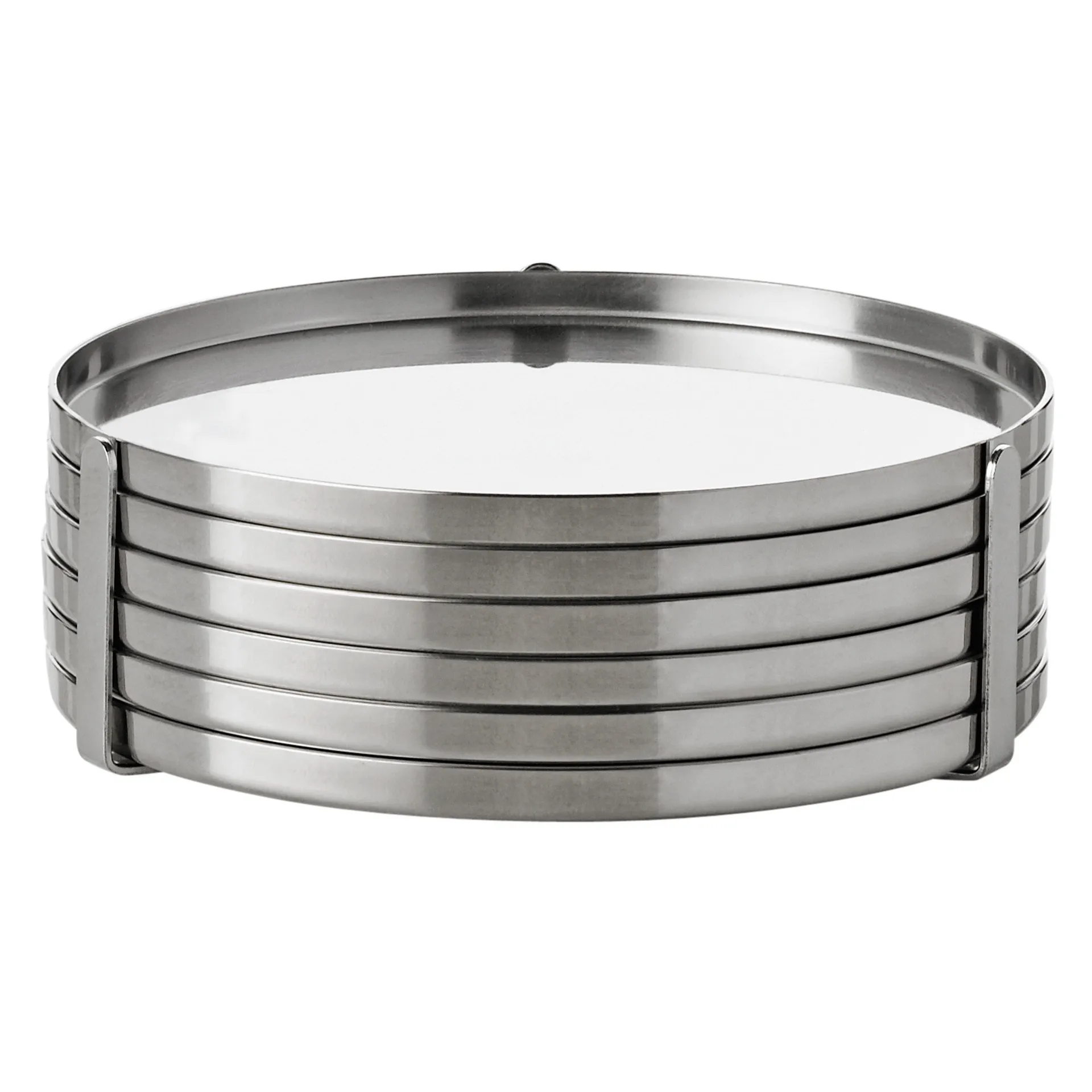 AJ glassbrikke, rustfritt stål Stelton