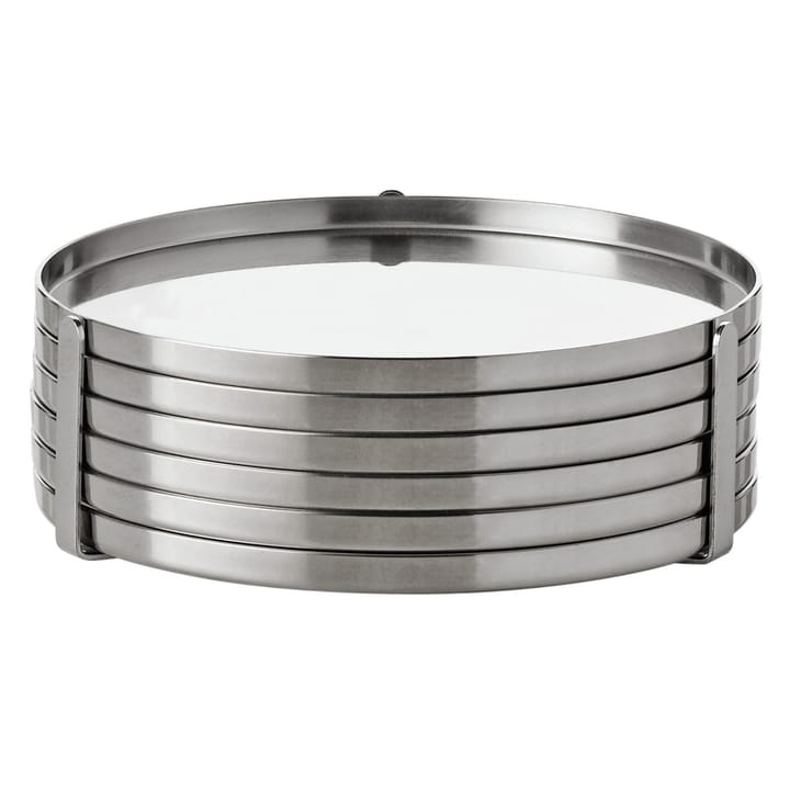 AJ glassbrikke, rustfritt stål Stelton