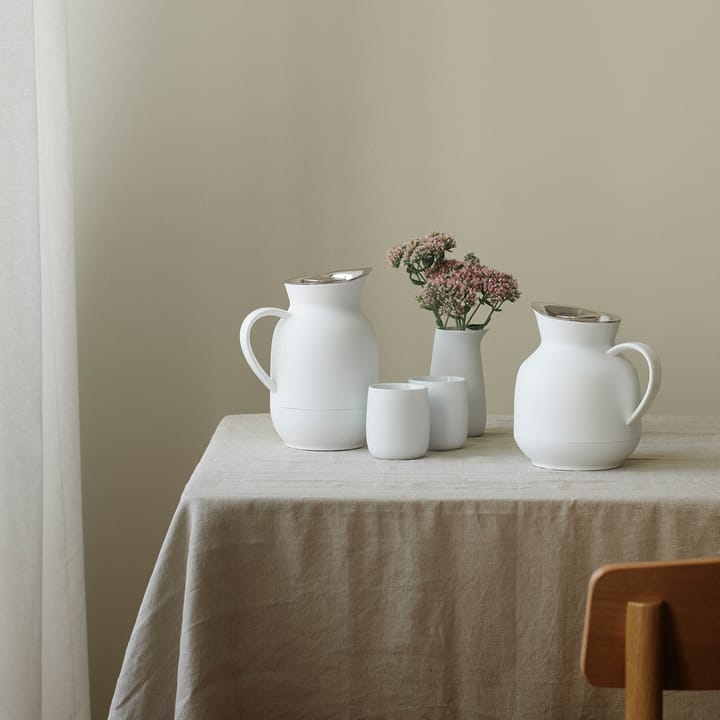 Amphora lokk til termoskanne - Soft white-sølv - Stelton