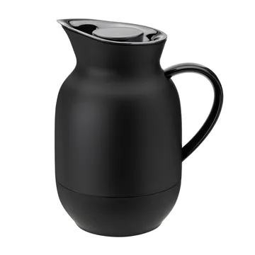 Amphora termoskanne kaffe 1 L - Soft black - Stelton