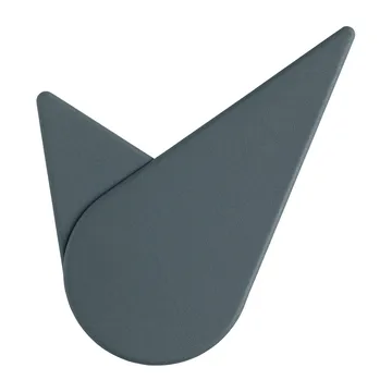 Birdie veggklokke 19,5 cm - Dark grey - Stelton