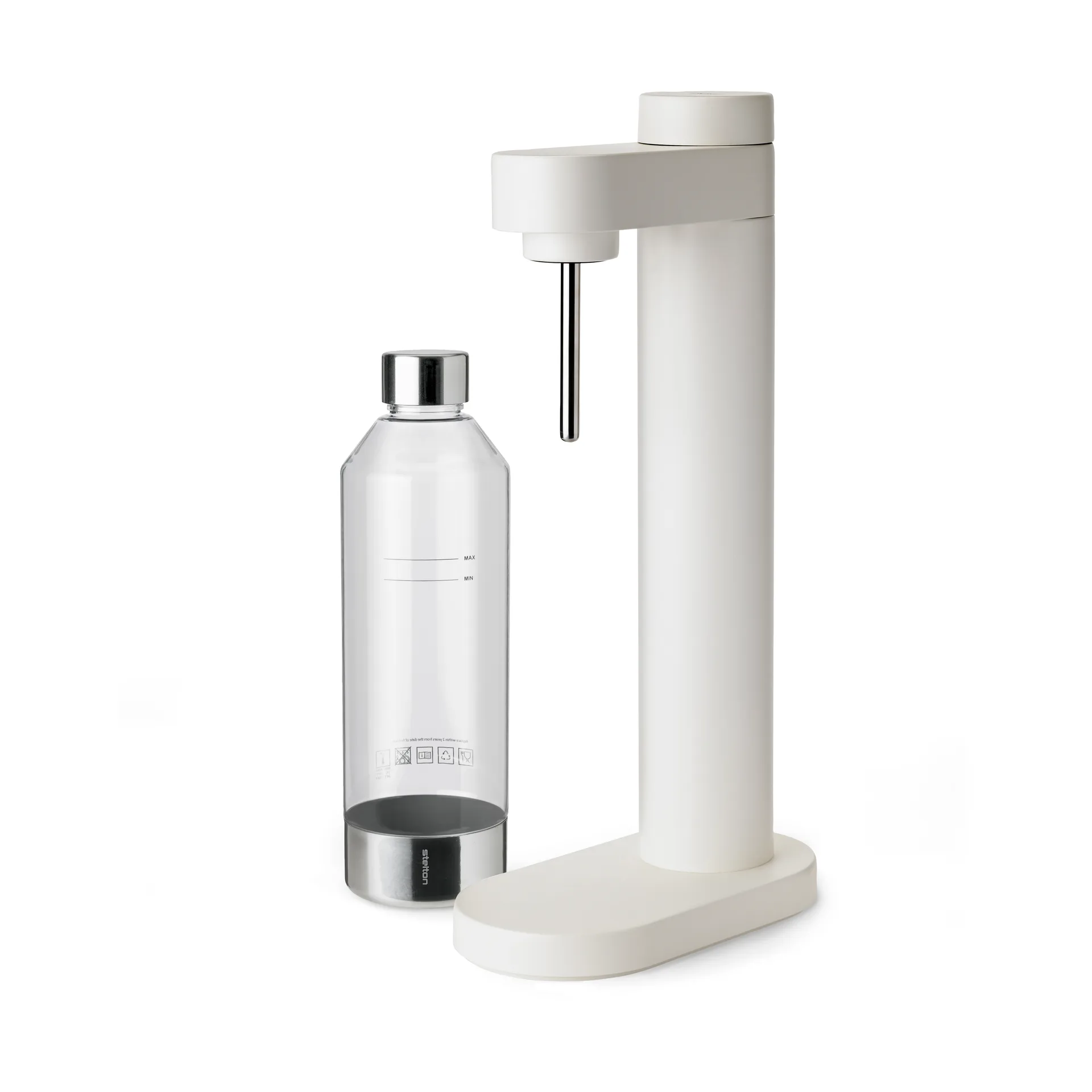 Brus kullsyremaskin, Soft white Stelton