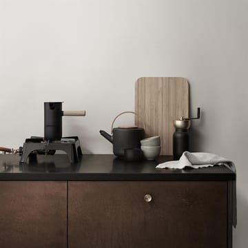 Collar kaffekvern - sort-messing - Stelton