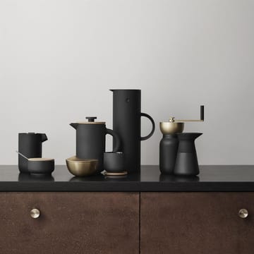 Collar kaffekvern - sort-messing - Stelton