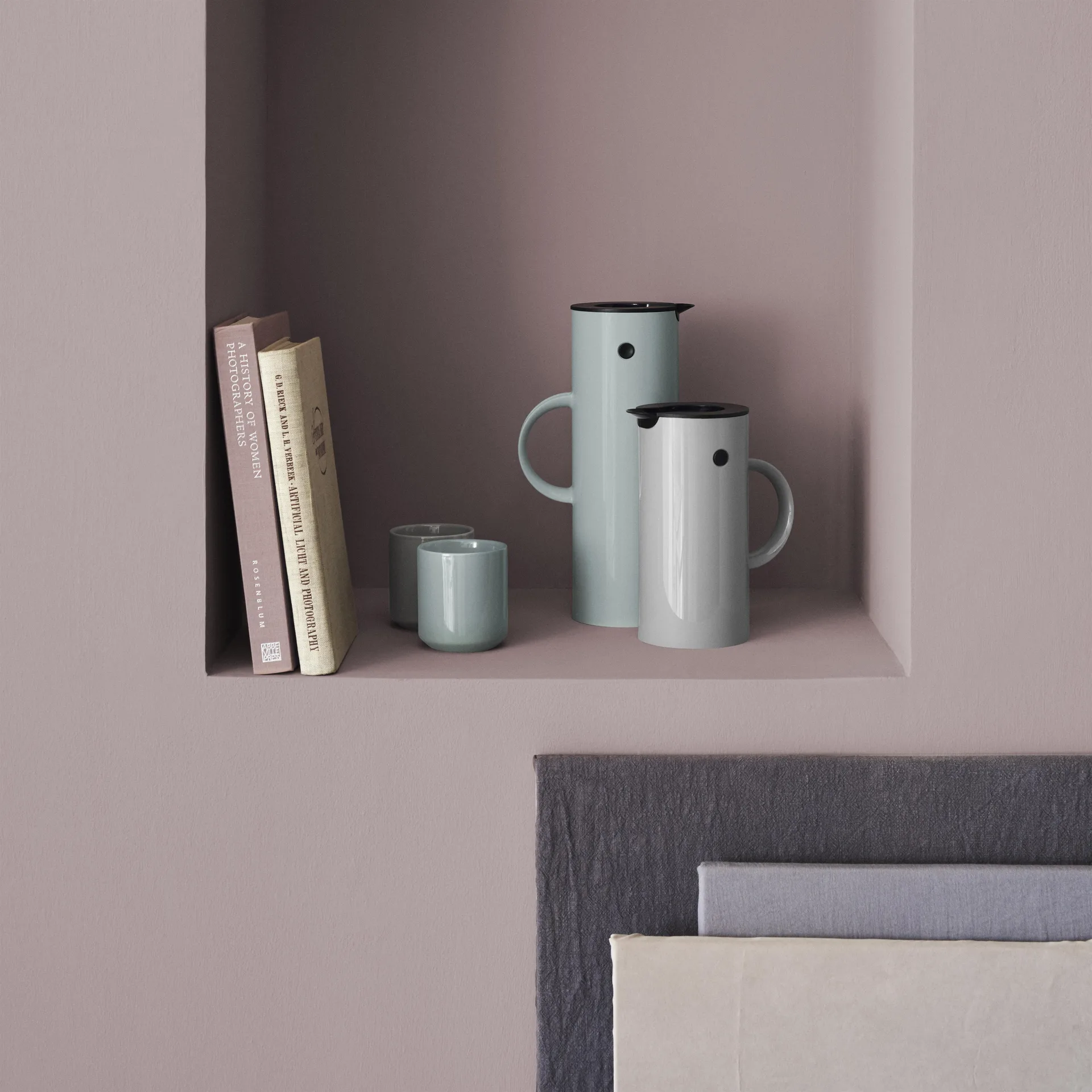 EM77 Stelton termos 1 l, dusty green (grønn) Stelton