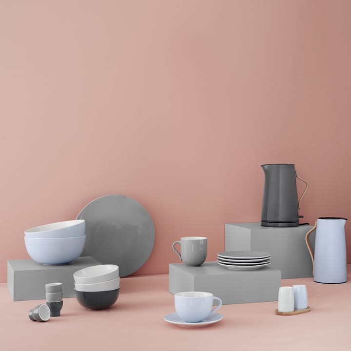 Emma tallerken 2-pakn., grå Stelton
