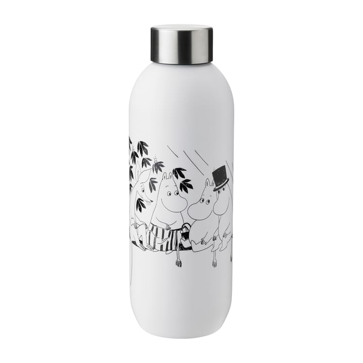 Keep Cool Mummi flaske 0,75 l - Soft white-black - Stelton