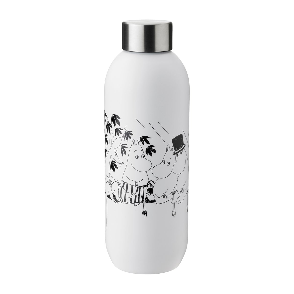 Stelton Keep Cool Mummi Drikkeflaske 75cl Soft White