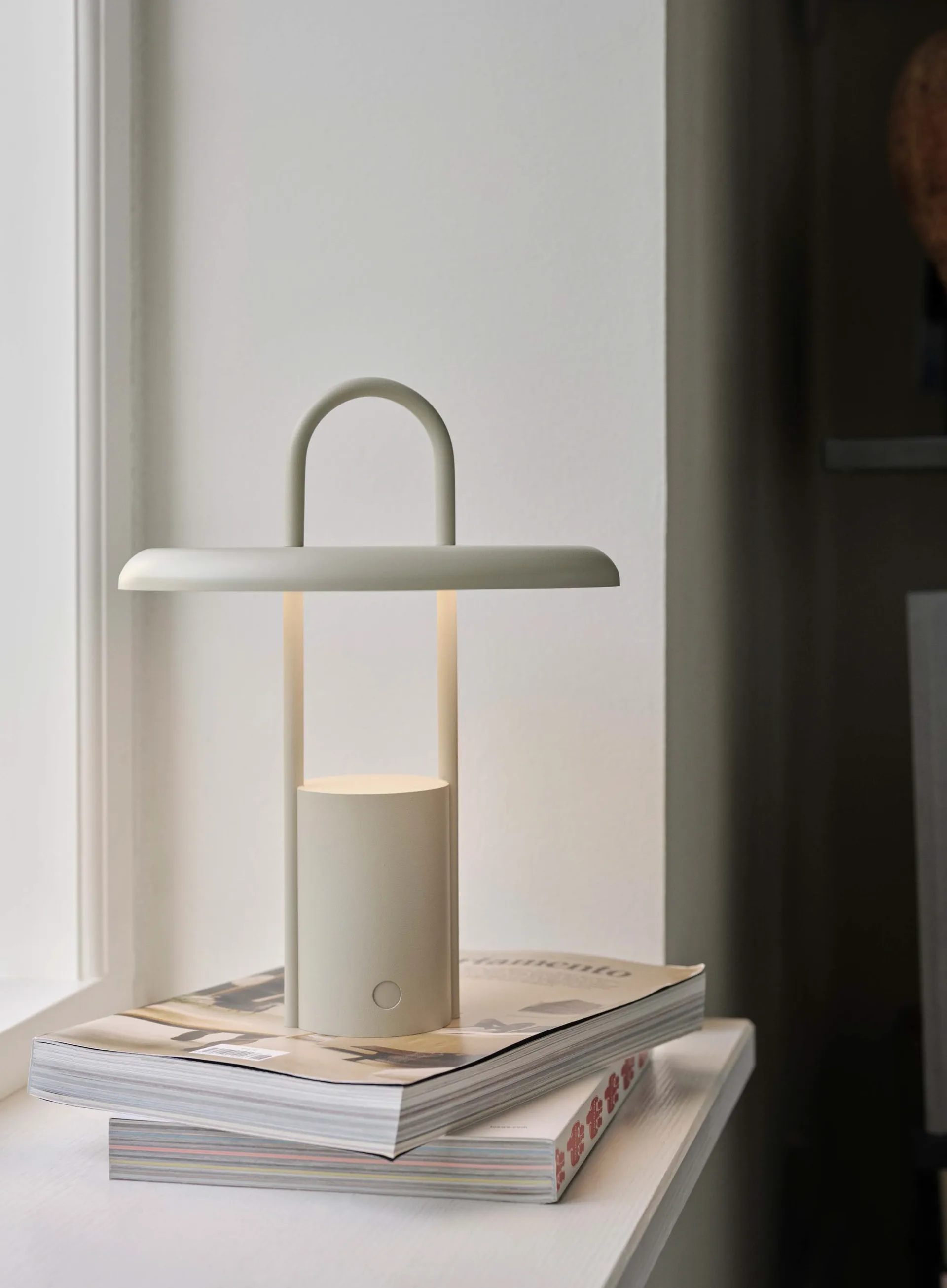 Pier LED-lampe portabel 25 cm, Sand Stelton