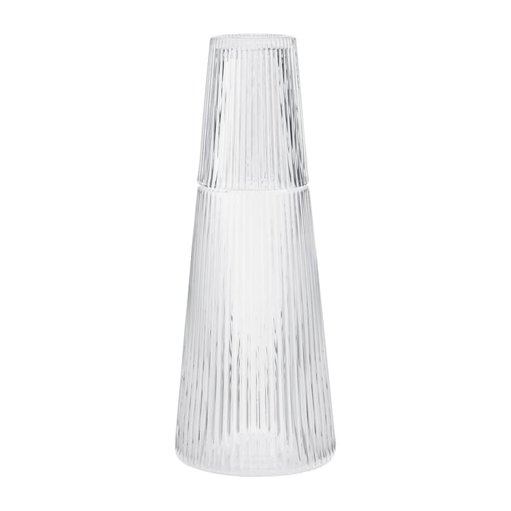 Pilastro karaffel med drikkeglass, Clear Stelton