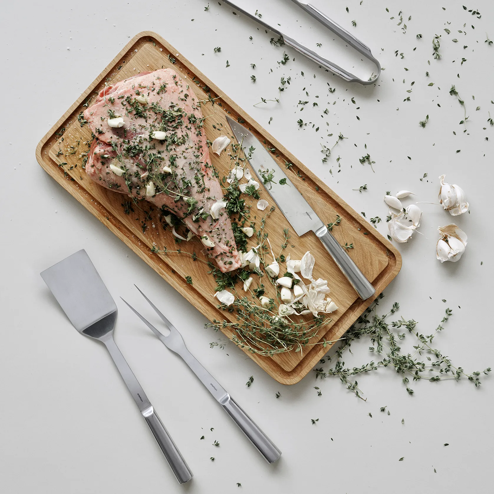 Sixtus stekespade, Rustfritt stål Stelton