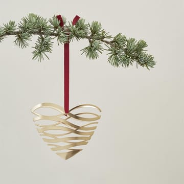 Tangle julornament liten - hjerte - Stelton