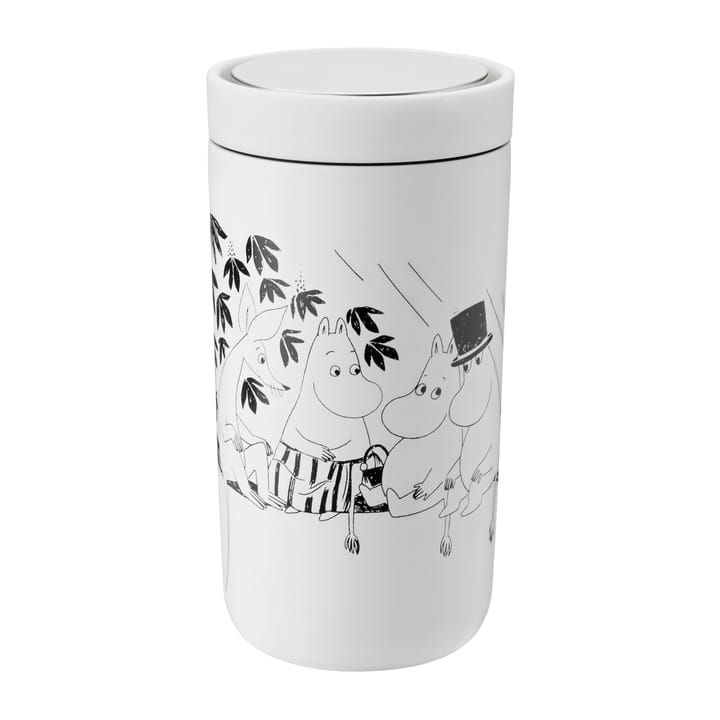 To Go Click Mummi kopp 0,2 l - Soft white-black - Stelton
