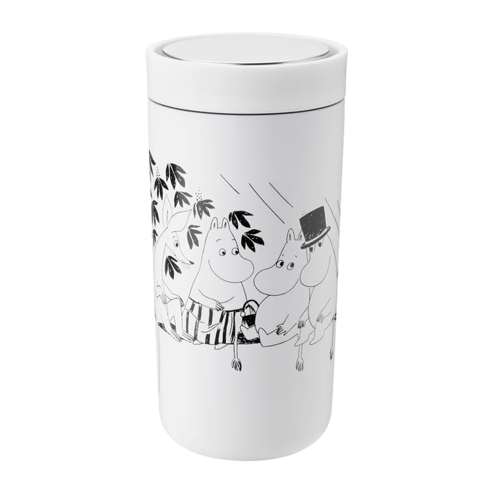 To Go Click Mummi kopp 0,4 l - Soft white-black - Stelton