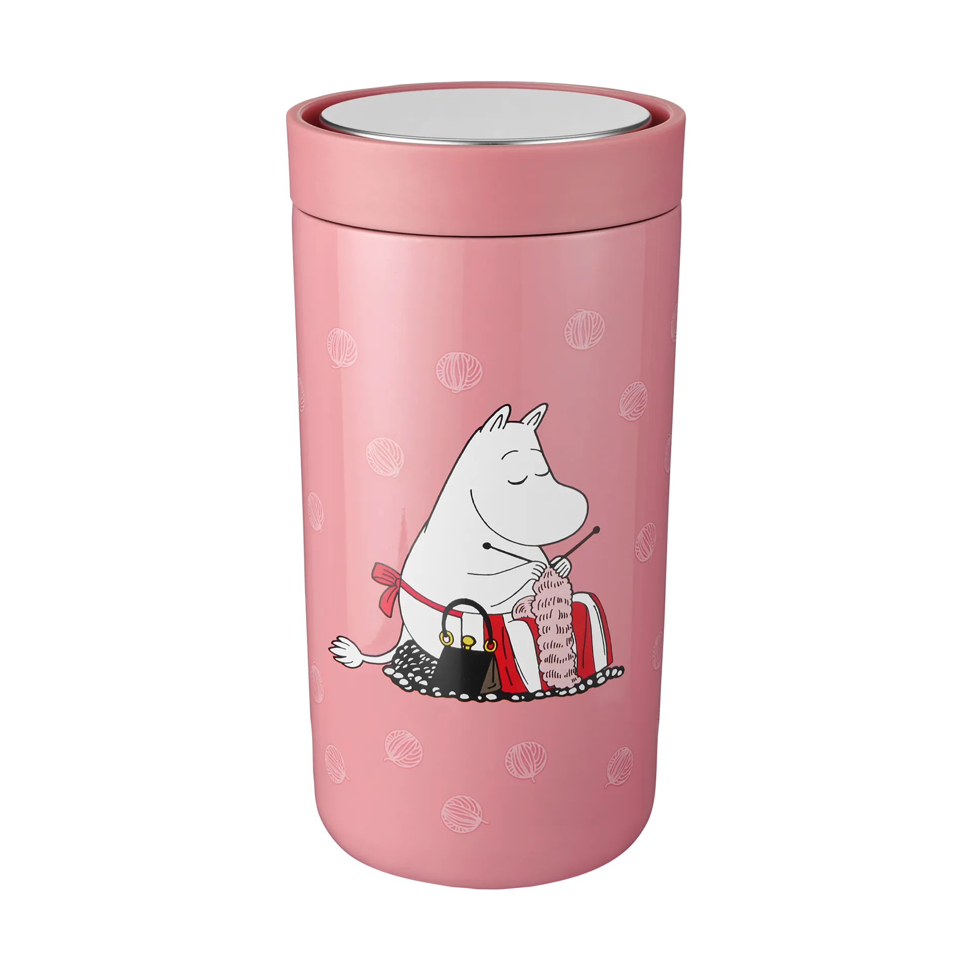 To Go Click Mummi-termokrus 0,2 l, Moomin knitting Stelton