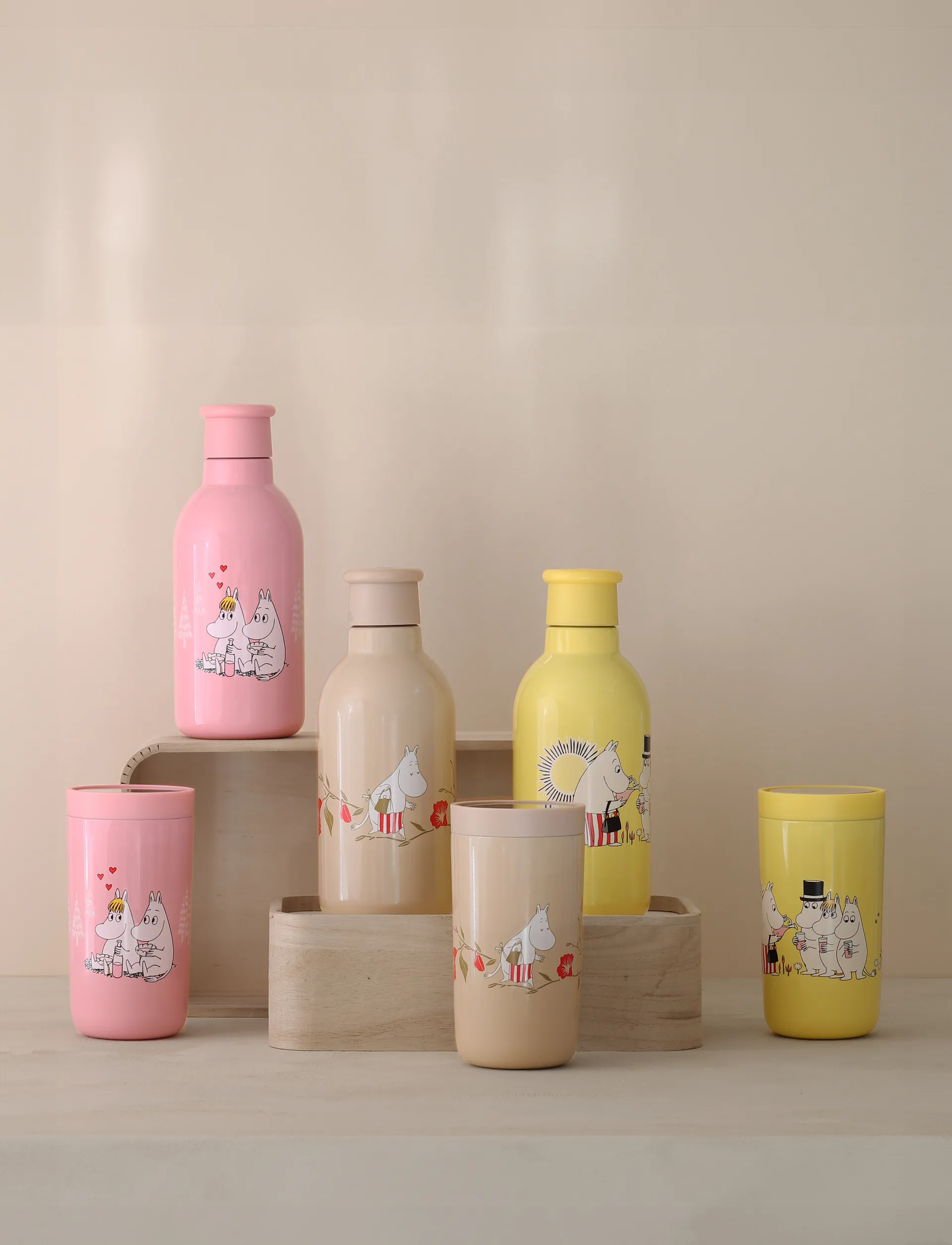 To Go Click Mummi-termokrus 0,2 l, Moomin Lemonade Stelton